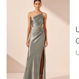 la lune asymmetrical gathered maxi dress lemon La Lune Asymmetrical Gathered Maxi Dress | Lemon | Dresses
